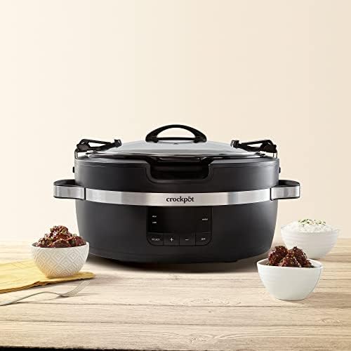 Crock-Pot Thermoshield 6 Quart Slow Cooker with Carry Handles - AHL0