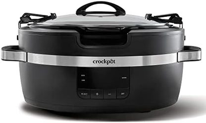 Crock-Pot Thermoshield 6 Quart Slow Cooker with Carry Handles - AHL0
