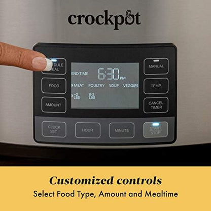Crock-Pot MyTime 6 Quart Programmable Slow Cooker - UMVN