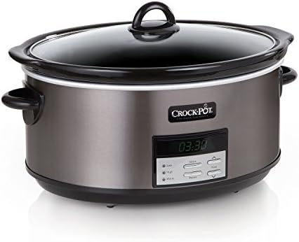 Crock-Pot 8 Quart Programmable Slow Cooker with Auto Warm - JITC