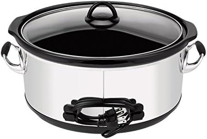 Crock-Pot 7 Quart Programmable Slow Cooker – Polished Platinum - WBXR