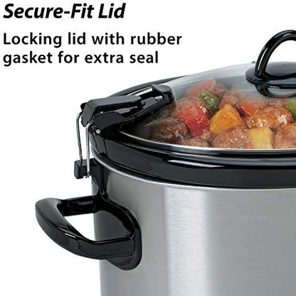 Crock-Pot Cook & Carry 6 Quart Portable Slow Cooker - C4CR