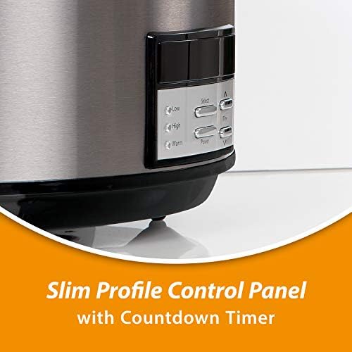 Crock-Pot 8 Quart Programmable Slow Cooker with Auto Warm - JITC