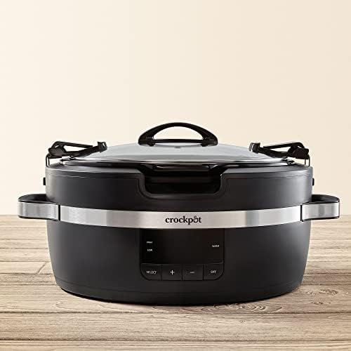 Crock-Pot Thermoshield 6 Quart Slow Cooker with Carry Handles - AHL0