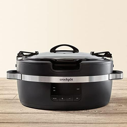 Crock-Pot Thermoshield 6 Quart Slow Cooker with Carry Handles - AHL0