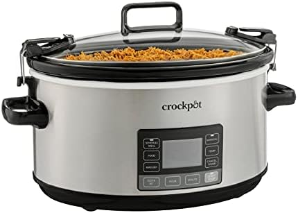 Crock-Pot 7 Quart Portable Programmable Slow Cooker with Timer - DP4I