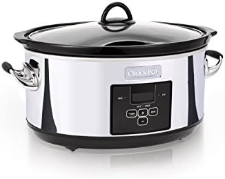 Crock-Pot 7 Quart Programmable Slow Cooker – Polished Platinum - WBXR