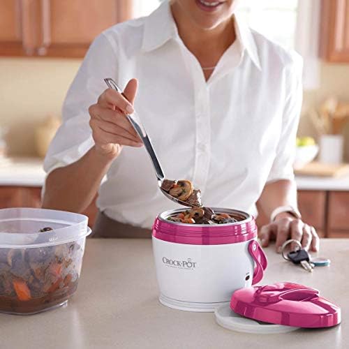 Crock-Pot Lunch Crock Portable Food Warmer 20oz – Pink - 8TNW