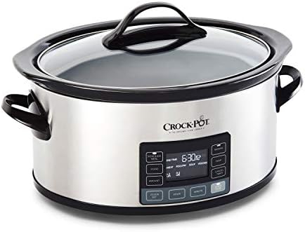 Crock-Pot MyTime 6 Quart Programmable Slow Cooker - UMVN