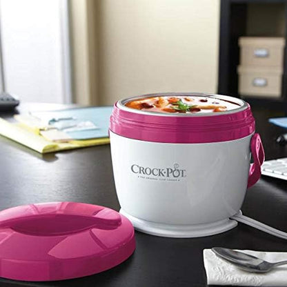 Crock-Pot Lunch Crock Portable Food Warmer 20oz – Pink - 8TNW