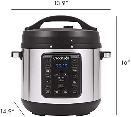 Crock-Pot 8 Quart Express Crock Multi-Use Pressure Cooker - SXAD