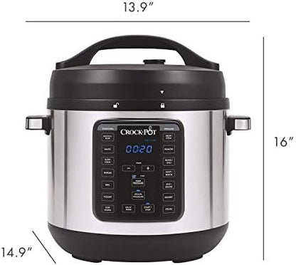 Crock-Pot 8 Quart Express Crock Multi-Use Pressure Cooker - SXAD