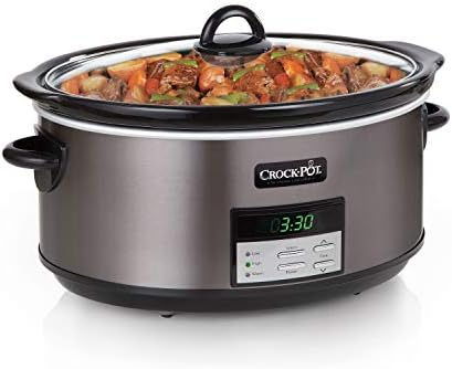 Crock-Pot 8 Quart Programmable Slow Cooker with Auto Warm - JITC