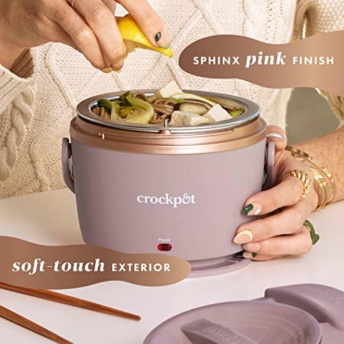 Crock-Pot Electric Lunch Box Food Warmer 20oz – Blush Pink - JOYC