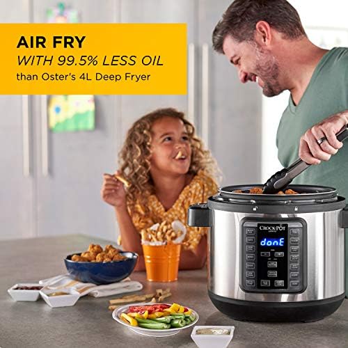 Crock-Pot Express Crisp 8 Quart 10-in-1 Pressure Cooker - K2VG
