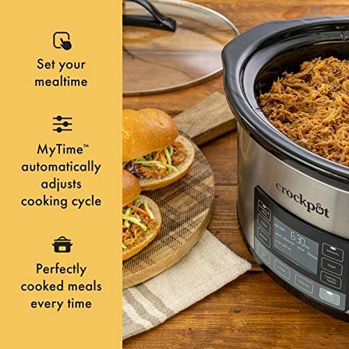 Crock-Pot MyTime 6 Quart Programmable Slow Cooker - UMVN