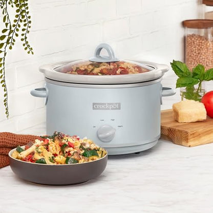 Crock-Pot 4.5 Quart Manual Slow Cooker – Macaroon Blue - O86D