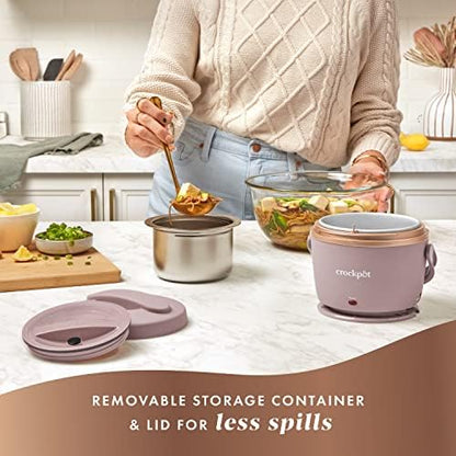 Crock-Pot Electric Lunch Box Food Warmer 20oz – Blush Pink - JOYC