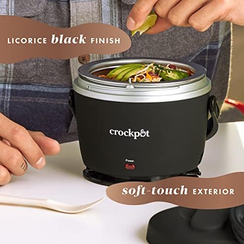 Crock-Pot Electric Lunch Box Food Warmer 20oz – Black - SKH7