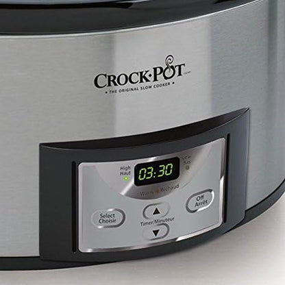 Crock-Pot Cook & Carry 6 Quart Programmable Slow Cooker - HJCV
