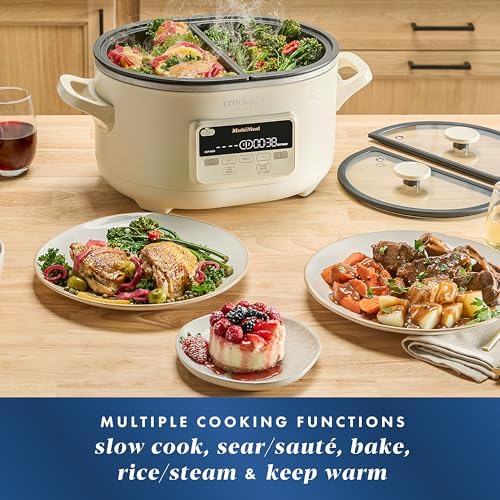 Crock-Pot MultiMeal Multicooker with Programmable Slow Cooker - 4BY6