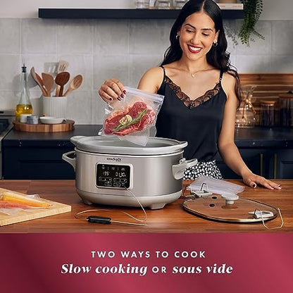 Crock-Pot 7 Quart Programmable Cook & Carry Slow Cooker - KPBJ