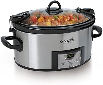 Crock-Pot Cook & Carry 6 Quart Programmable Slow Cooker - HJCV