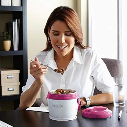 Crock-Pot Lunch Crock Portable Food Warmer 20oz – Pink - 8TNW