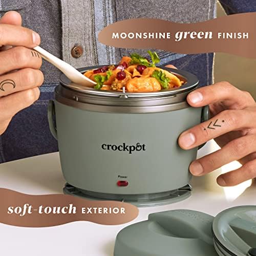 Crock-Pot Portable Electric Lunch Box Food Warmer – Green - U5V5
