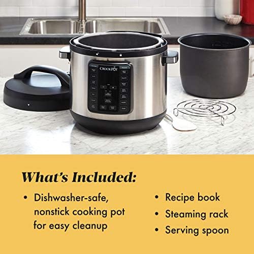 Crock-Pot 8 Quart Express Crock Multi-Use Pressure Cooker - SXAD