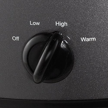 Crock-Pot 7 Quart Slow Cooker – Charcoal - F63I