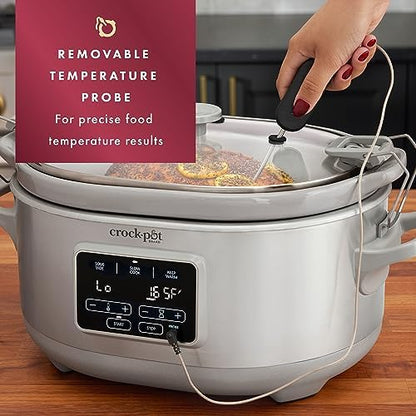 Crock-Pot 7 Quart Programmable Cook & Carry Slow Cooker - KPBJ