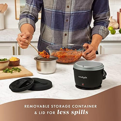 Crock-Pot Electric Lunch Box Food Warmer 20oz – Black - A5TR