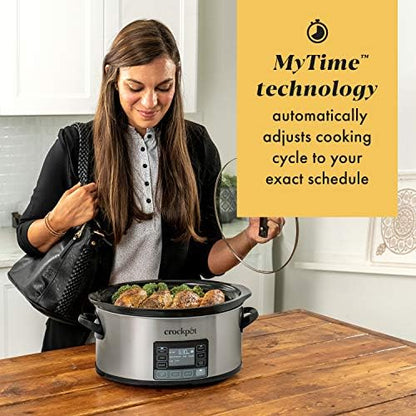 Crock-Pot MyTime 6 Quart Programmable Slow Cooker - UMVN