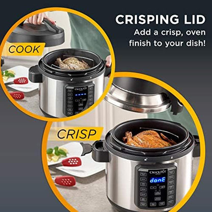 Crock-Pot Express Crisp 8 Quart 10-in-1 Pressure Cooker - K2VG