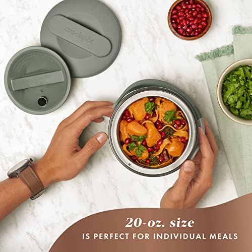 Crock-Pot Portable Electric Lunch Box Food Warmer – Green - U5V5