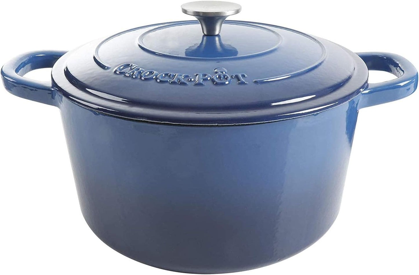 Crock-Pot 3 Quart Enameled Cast Iron Dutch Oven – Aqua - IRO2
