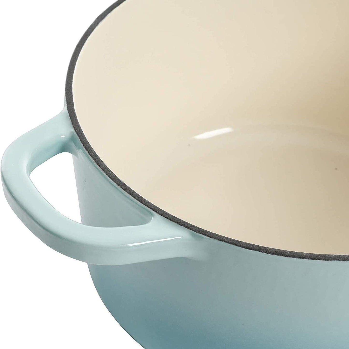 Crock-Pot 3 Quart Enameled Cast Iron Dutch Oven – Aqua - IRO2