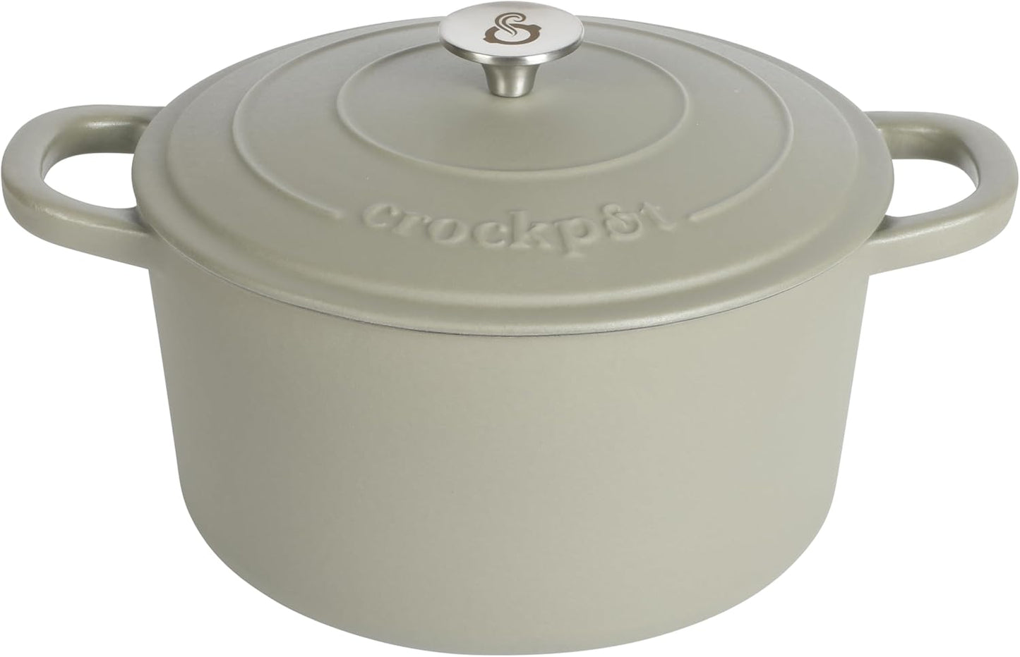 Crock-Pot 3 Quart Enameled Cast Iron Dutch Oven – Aqua - IRO2