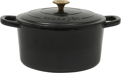 Crock-Pot 3 Quart Enameled Cast Iron Dutch Oven – Aqua - IRO2
