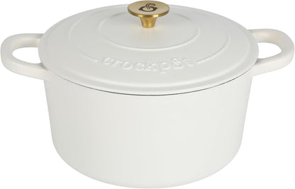 Crock-Pot 3 Quart Enameled Cast Iron Dutch Oven – Aqua - IRO2