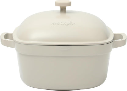 Crock-Pot 3 Quart Enameled Cast Iron Dutch Oven – Aqua - IRO2