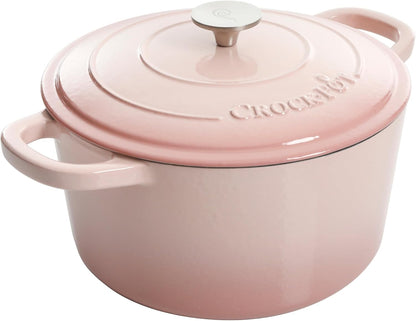 Crock-Pot 3 Quart Enameled Cast Iron Dutch Oven – Aqua - IRO2