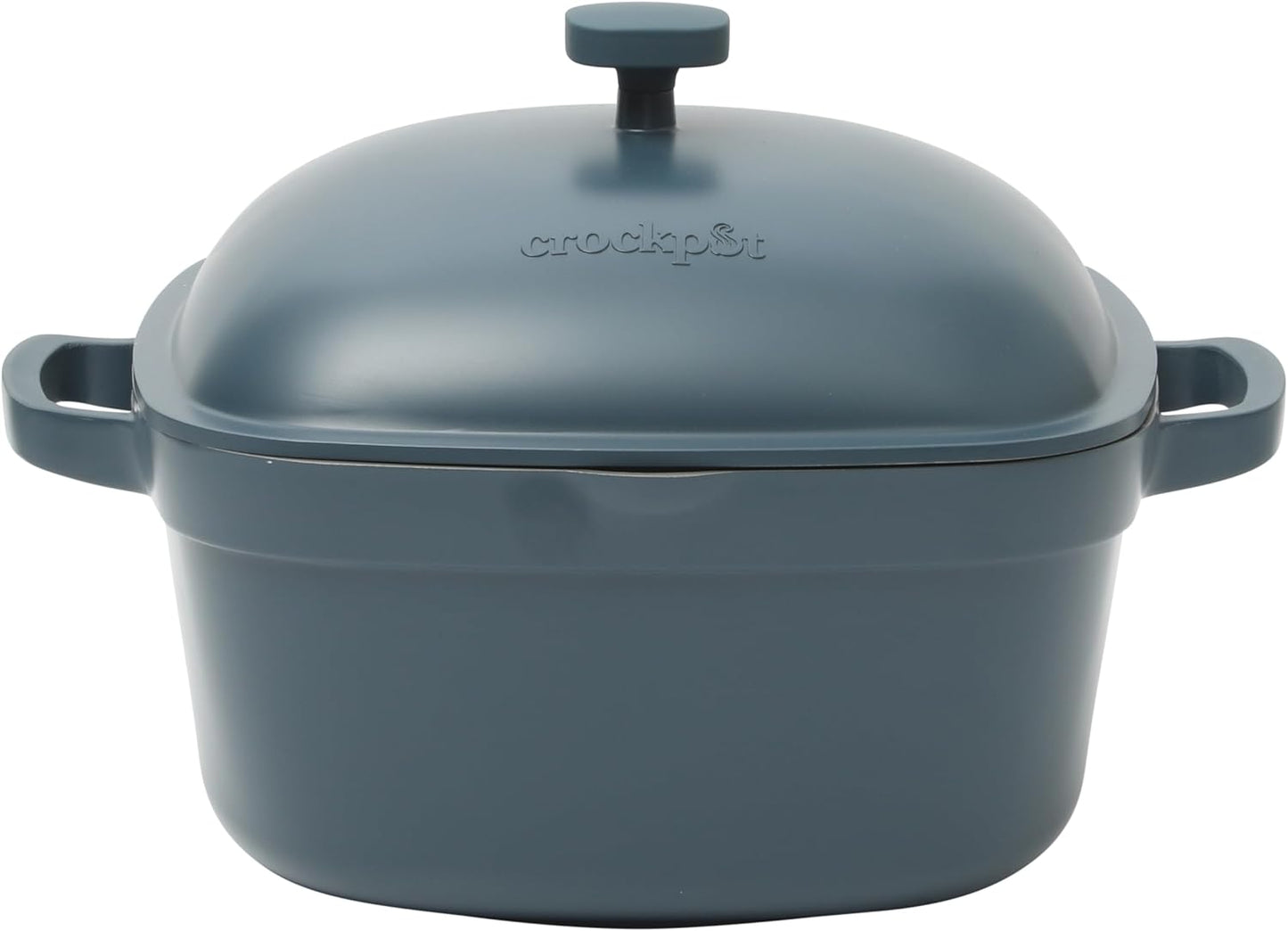 Crock-Pot 3 Quart Enameled Cast Iron Dutch Oven – Aqua - IRO2