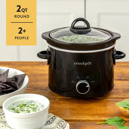 Crock-Pot 2 Quart Mini Slow Cooker – Classic Compact Cooker - I9T8